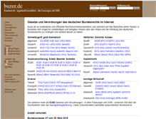 Tablet Screenshot of buzer.de